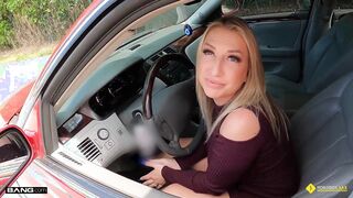 Roadside - Beautiful Quinn Waters Pays For Towing And Car Repairs With Her Juicy Pussy
