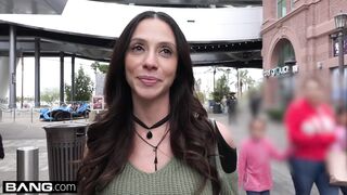 BANG Real MILFS Ariella Ferrara flashes & fucks in Las Vegas