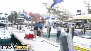 BANGBROS - Cap'n Jmac Reels In Some Big Ass On His Weekend Boat Trip
